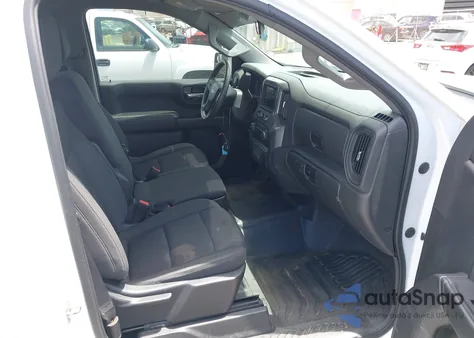 2022 Chevrolet Silverado 1500 2Wd Long Bed Wt из США, поврежденный, VIN 3GCNAAEDXNG590523